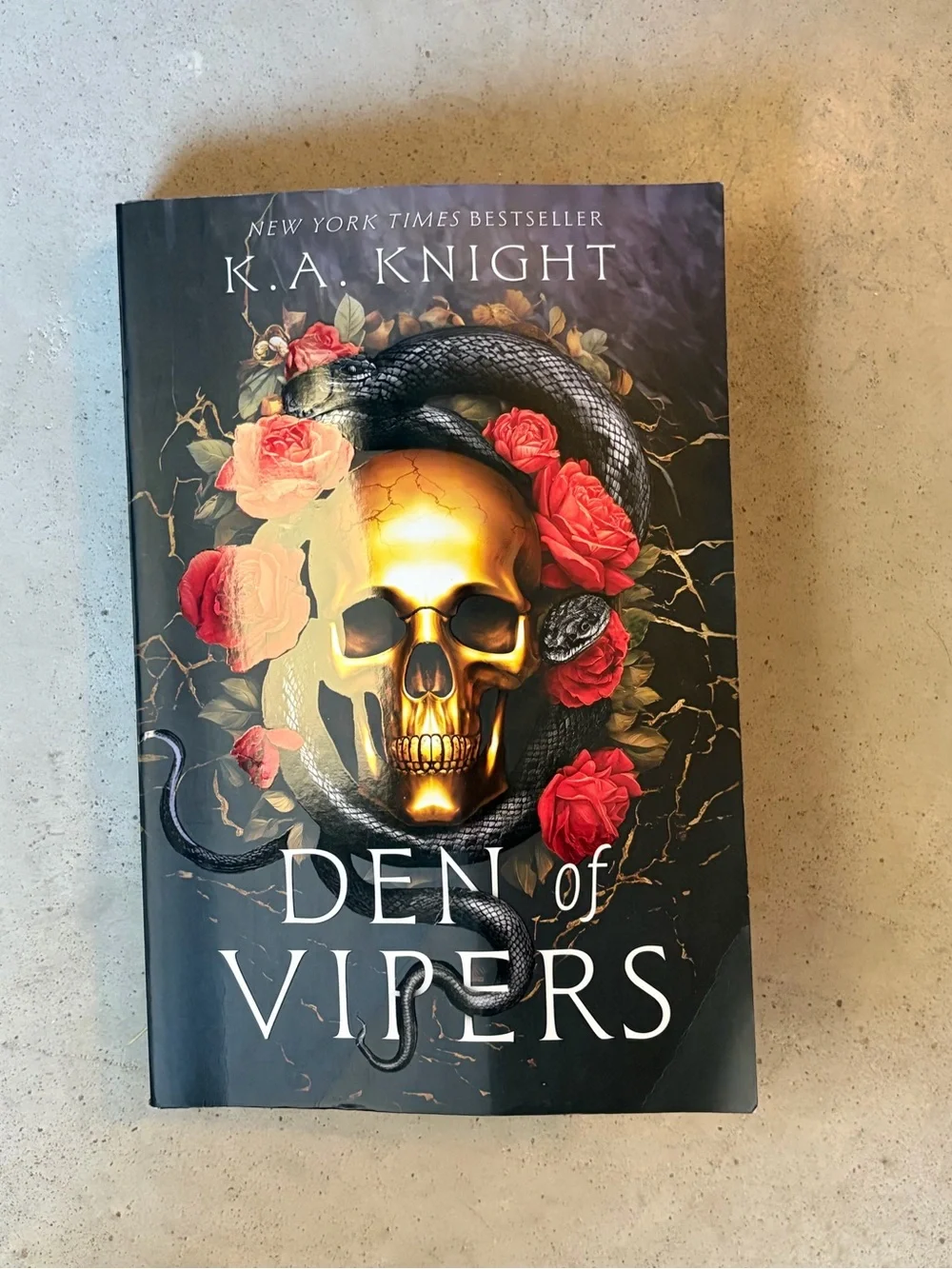 Den of Vipers by KA Knight Deluxe Limited Edition Paperback Dark Romance